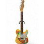 Used Fender Jimmy Page Mirror Telecaster Dragon Solid Body Electric Guitar Dragon