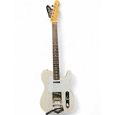 Used Fender Jimmy Page Mirror Telecaster White Blonde Solid Body Electric Guitar