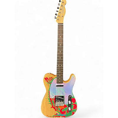 Used Fender Jimmy Page Telecaster Natural Solid Body Electric Guitar