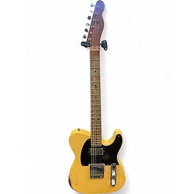 Used Fender Joe Bonamassa Masterbuilt Bludgeon 1951 NOCASTER Butterscotch Blonde Solid Body Electric Guitar