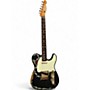 Used Fender Joe Strummer Telecaster Black Relic Solid Body Electric Guitar Black Relic