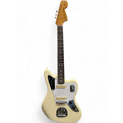 Fender Used Fender John Marr JAGUAR Pearl White Solid Body Electric Guitar Pearl White