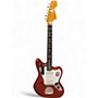 Used Fender Johnny Marr Signature Jaguar Fiesta Red Solid Body Electric Guitar Fiesta Red