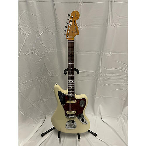 Fender Used Fender Johnny Marr Signature Jaguar Olympic White Solid Body Electric Guitar Olympic White