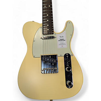 Fender Used Fender Junior Collection Telecaster Made In Japan Yellow Solid Body Electric Guitar