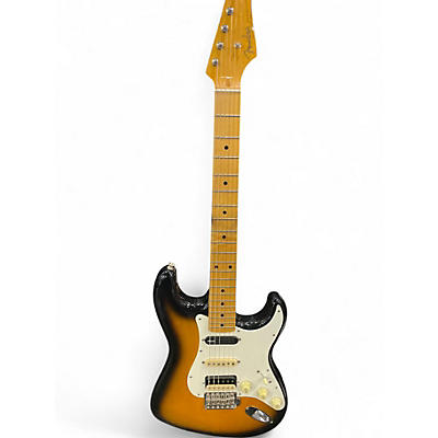 Used Fender Jv modified 50s  Tobacco Sunburst Solid Body Electric Guitar