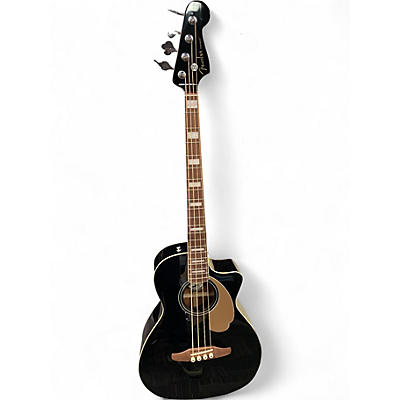 Used Fender KINGMAN ACOUSTIC BASS V2 Black Acoustic Bass Guitar