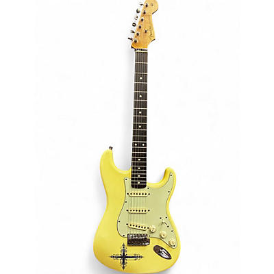 Used Fender Kenny Wayne Shepherd Signature Stratocaster Olympic White Solid Body Electric Guitar