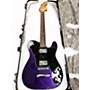 Used Fender King Fish Telecaster Deluxe Purple Solid Body Electric Guitar Purple