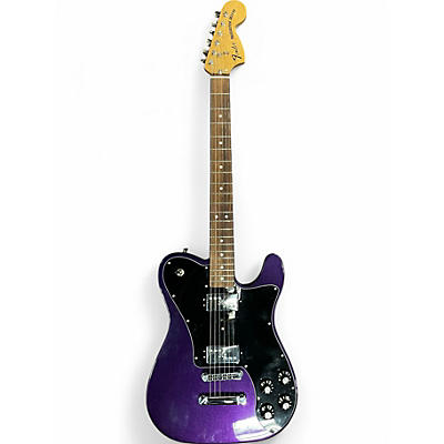 Used Fender Kingfish telecaster deluxe Purple Solid Body Electric Guitar