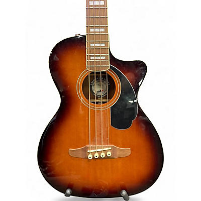 Used Fender Kingman 4-String 2 Color Sunburst Acoustic Bass Guitar