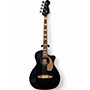 Used Fender Kingman 4-String Black Acoustic Bass Guitar Black