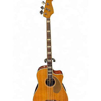 Used Fender Kingman 4-String Natural Acoustic Bass Guitar