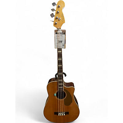 Used Fender Kingman 4-String Natural Acoustic Bass Guitar