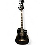 Used Fender Kingman Acoustic Electric Bass BLACK Acoustic Bass Guitar BLACK