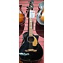 Used Fender Used Fender Kingman Acoustic Electric Bass Black Acoustic Bass Guitar Black