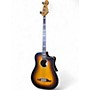 Used Fender Kingman Acoustic Electric Bass Tobacco Burst Acoustic Bass Guitar Tobacco Burst