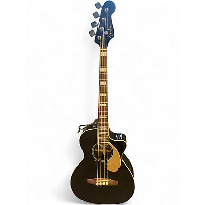 Used Fender Kingman Bass V2 Black Acoustic Bass Guitar