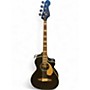 Used Fender Kingman Bass V2 Black Acoustic Bass Guitar Black