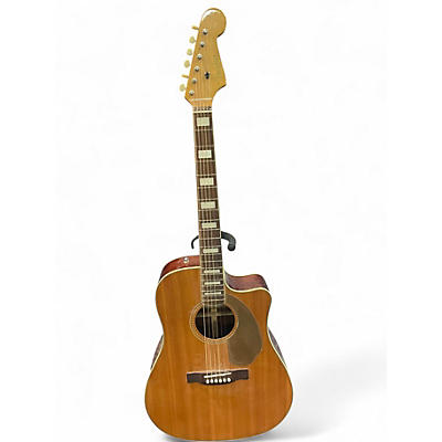 Used Fender Kingman SCE Antique Natural Acoustic Electric Guitar