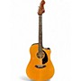 Used Fender Kingman SCE Natural Acoustic Electric Guitar Natural