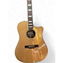 Used Fender Kingman SCE Natural Acoustic Electric Guitar Natural