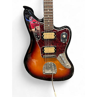 Used Fender Kurt Cobain Signature Jaguar 2 Color Sunburst Solid Body Electric Guitar