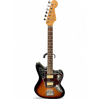 Used Fender Kurt Cobain Signature Jaguar 2 Tone Sunburst Solid Body Electric Guitar
