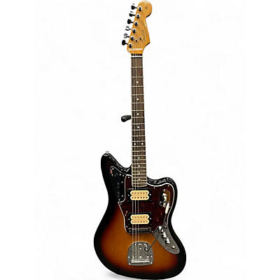 Used Fender Kurt Cobain Signature Jaguar 3 Color Sunburst Solid Body Electric Guitar