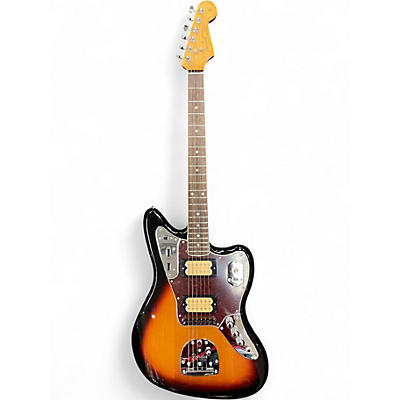Used Fender Kurt Cobain Signature Jaguar NOS 3 Color Sunburst Solid Body Electric Guitar