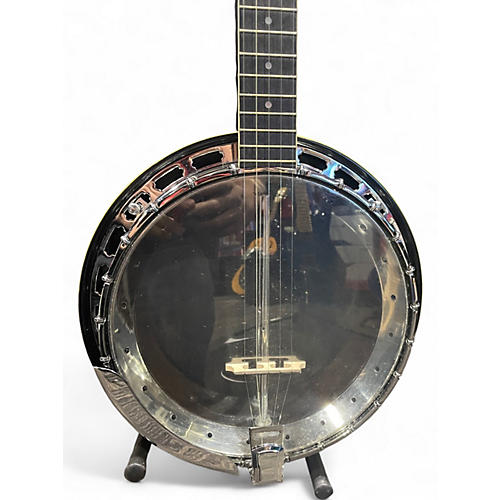 Used Fender LEO Natural Banjo Natural