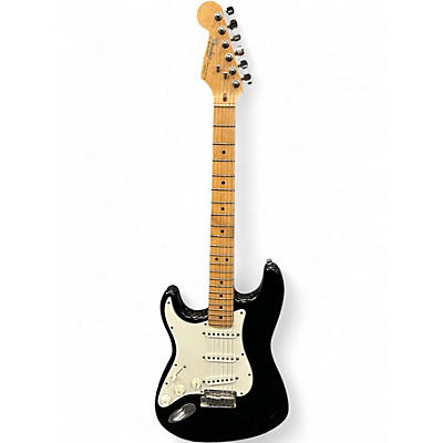 Used Fender LH AMERICAN STANDARD Black Solid Body Electric Guitar