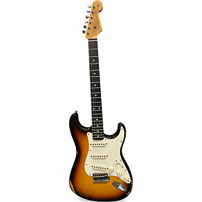 Used Fender LIMITED '59 Strat Relic Tobacco Sunburst Solid Body Electric Guitar