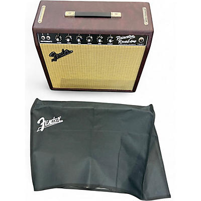 Used Fender LIMITED EDITION 65 PRINCETON REVERB  BORDEAUX Tube Guitar Combo Amp