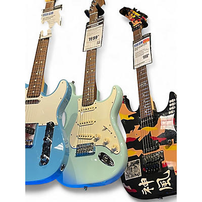 Used Fender LIMITED EDITION AMERICAN PROFESSIONAL STRATOCASTER Daphne Blue Solid Body Electric Guitar