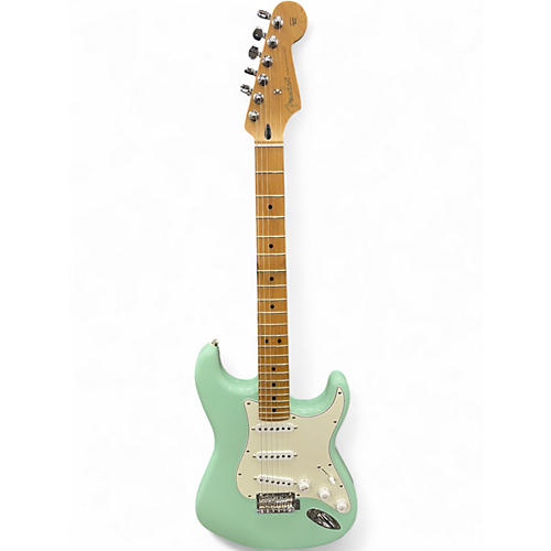 Used Fender LIMITED EDITION PLAYER STRATOCASTER Surf Green Solid Body Electric Guitar Surf Green