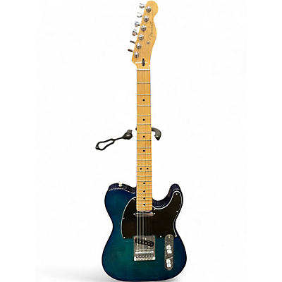 Used Fender LIMITED EDITION PLAYER TELECASTER Blue Burst Solid Body Electric Guitar