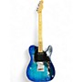 Used Fender LIMITED EDITION PLAYER TELECASTER Blue Burst Solid Body Electric Guitar Blue Burst