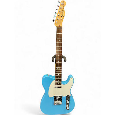 Used Fender LIMITED INTERNATIONAL COLOR TELECASTER MAUI BLUE Solid Body Electric Guitar