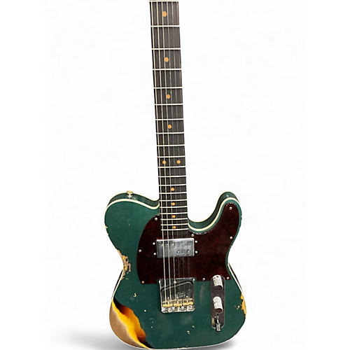 Used Fender LTD CUNI TELE CUST HREL Sherwood Green Solid Body Electric Guitar Sherwood Green