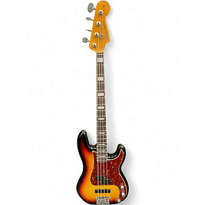 Used Fender LTD P-Bass Special Journeyman 3 Color Sunburst Electric Bass Guitar