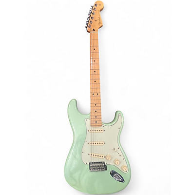 Used Fender LTD PLAYER STRAT Seafoam Green Solid Body Electric Guitar