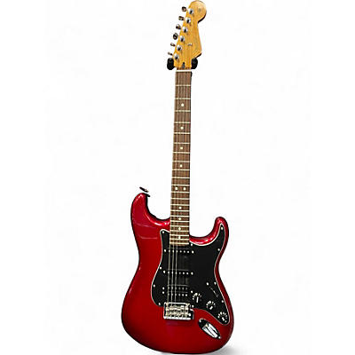 Used Fender LTD PLYR II STRAT HSS RW CRB Trans Red Solid Body Electric Guitar