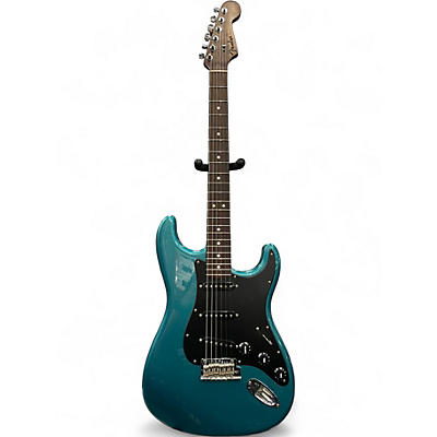 Used Fender LTD Rosewood Neck American Professional Stratocaster Ocean Turquoise Solid Body Electric Guitar