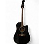 Used Fender LaBrea Dreadnought Black Acoustic Electric Guitar Black