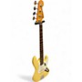 Used Fender Laura Lee Signature Jazz Bass Vintage White Electric Bass Guitar Vintage White