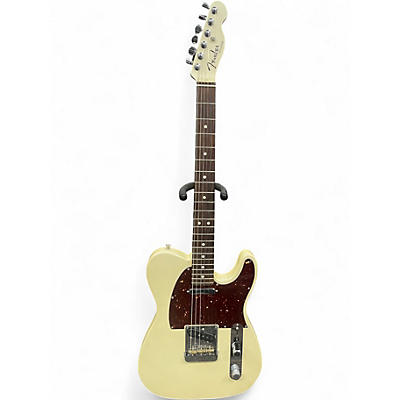 Used Fender Limited American Showcase Telecaster Pearl White Solid Body Electric Guitar