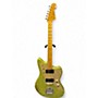 Used Fender Limited Custom Jazzmaster Relic Chartreuse Sparkle Solid Body Electric Guitar Chartreuse Sparkle
