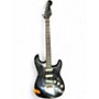 Used Fender Limited Dual Mag II Stratocaster Relic Black Solid Body Electric Guitar Black