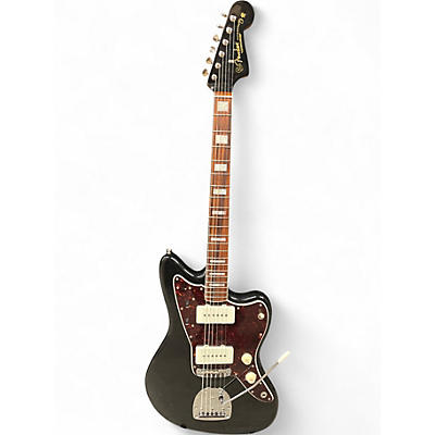 Used Fender Limited Edition 60th Anniversary Classic Jazzmaster Black Solid Body Electric Guitar